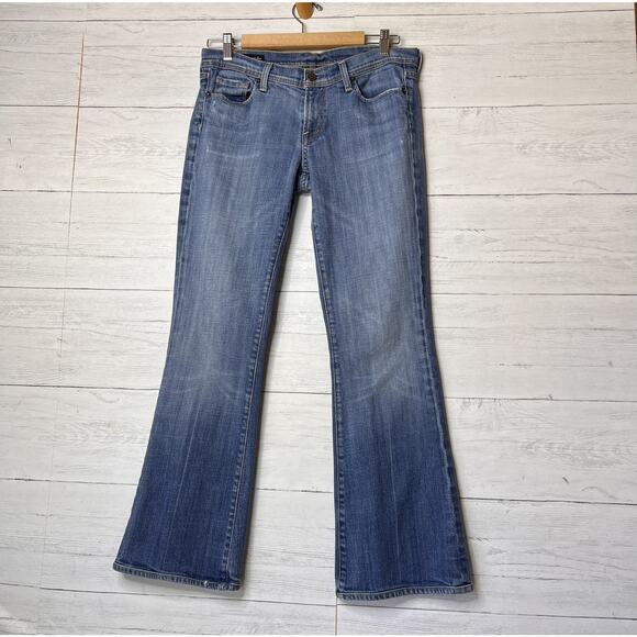 Citizens of Humanity Jeans Womens Size 30 Ingrid #001 Low Waist Flair Boot Cut - Picture 1 of 16